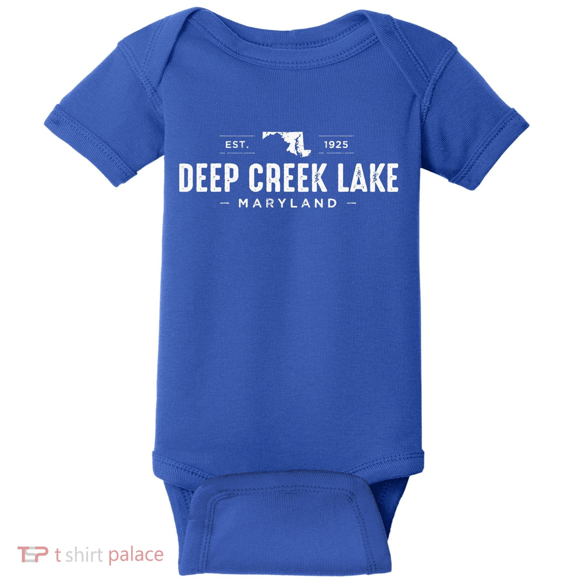 Deep Creek Lake Maryland Baby Bodysuit