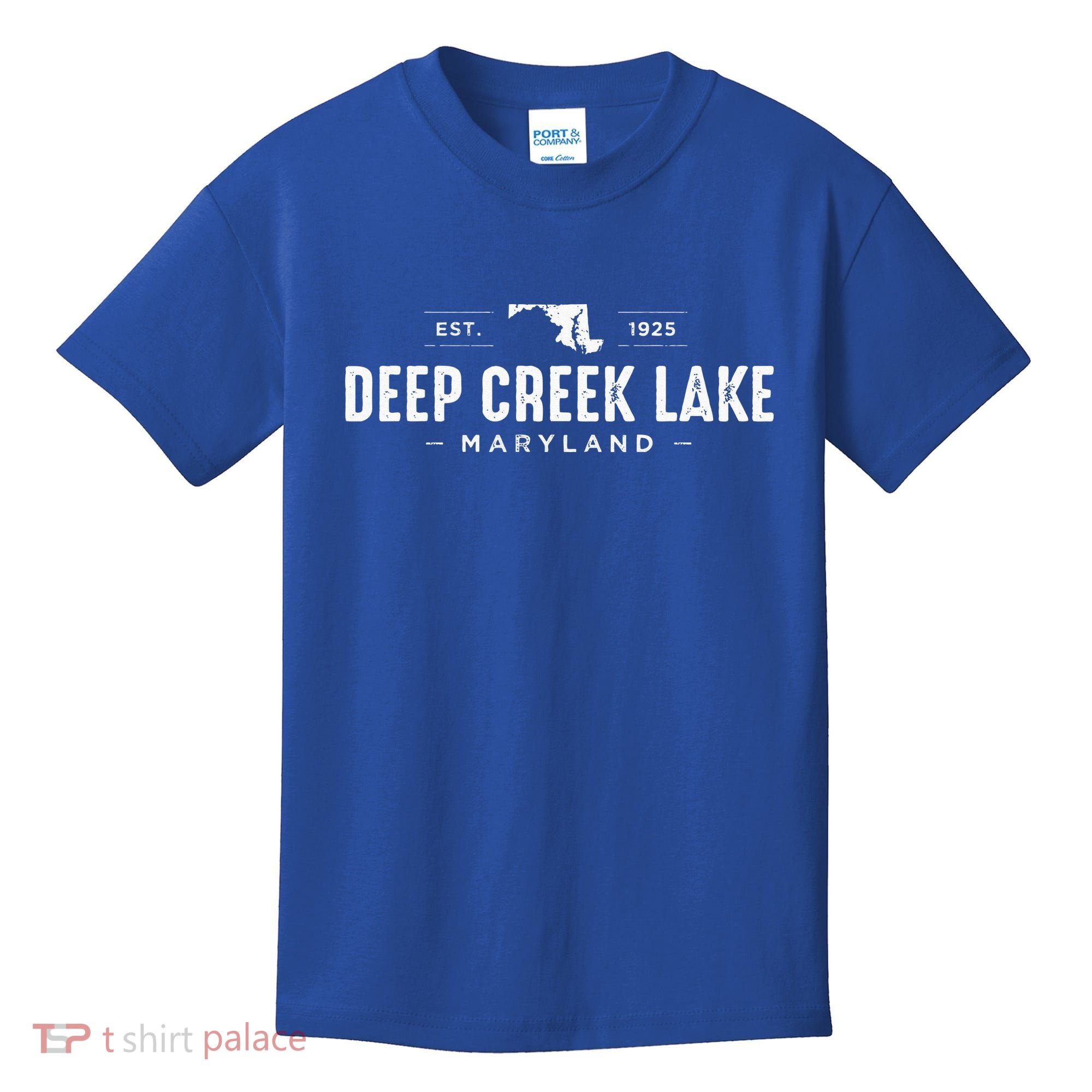Deep Creek Lake Maryland Kids T-Shirt