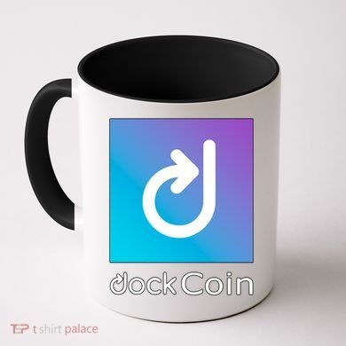 Dock Coin Logo Coffee Mug