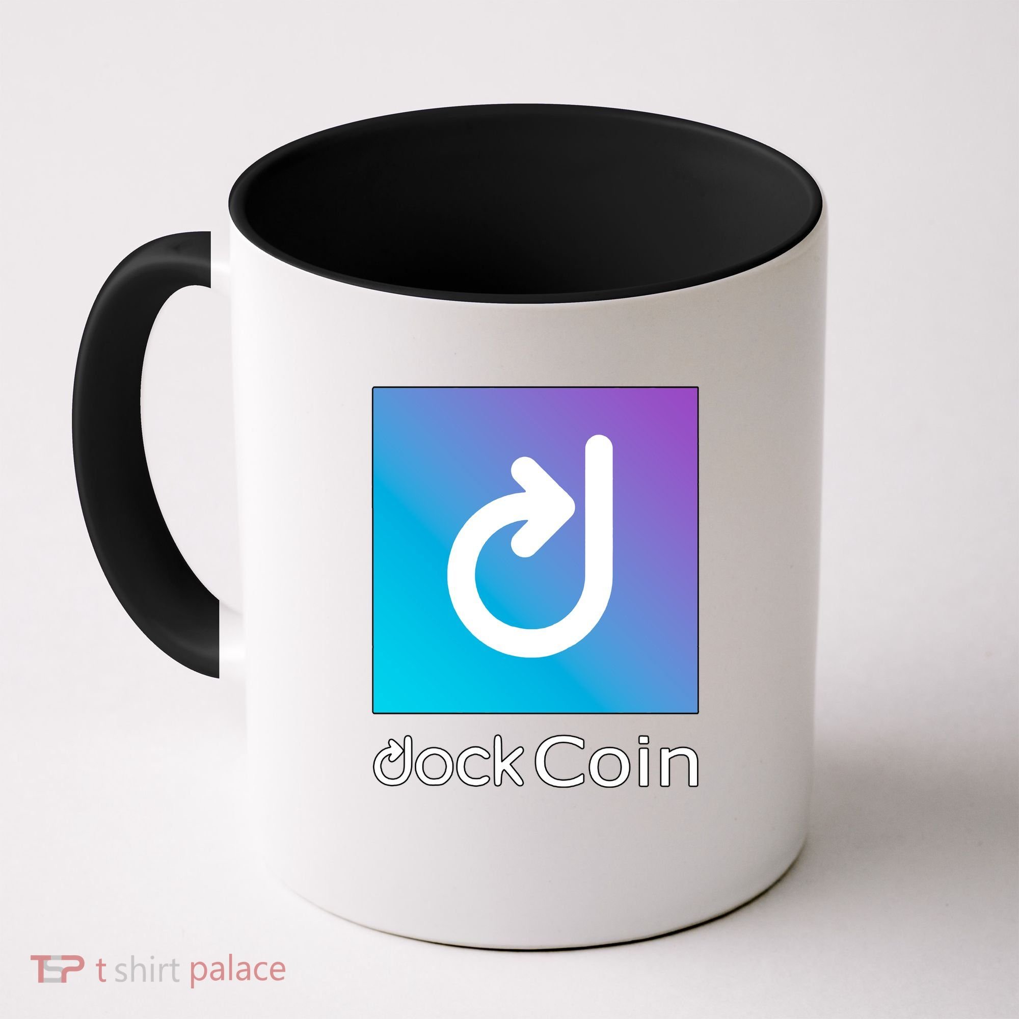 Dock Coin Logo Coffee Mug