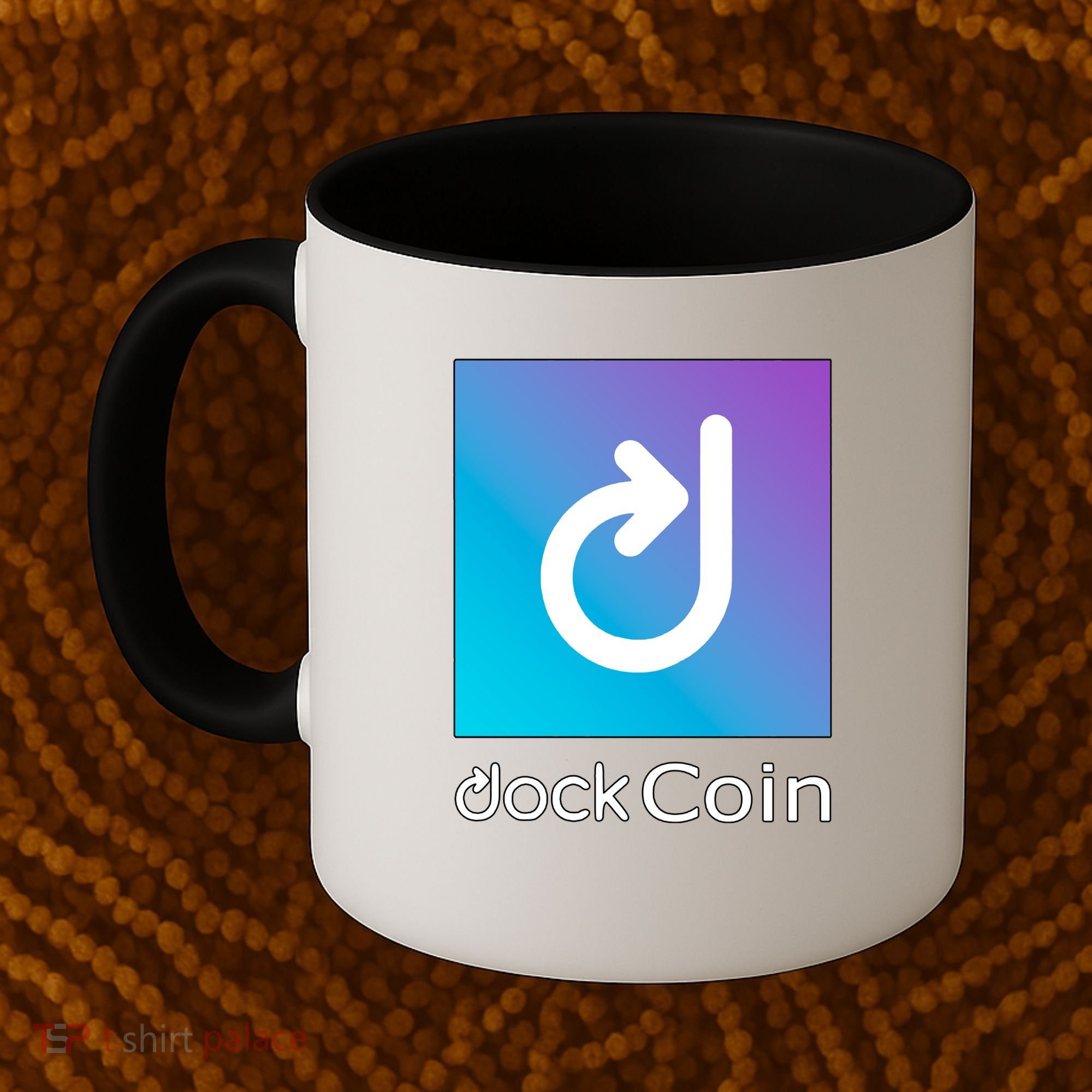 Dock Coin Logo Coffee Mug