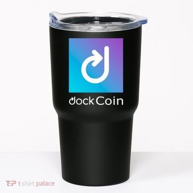 Dock Coin Logo Tumbler