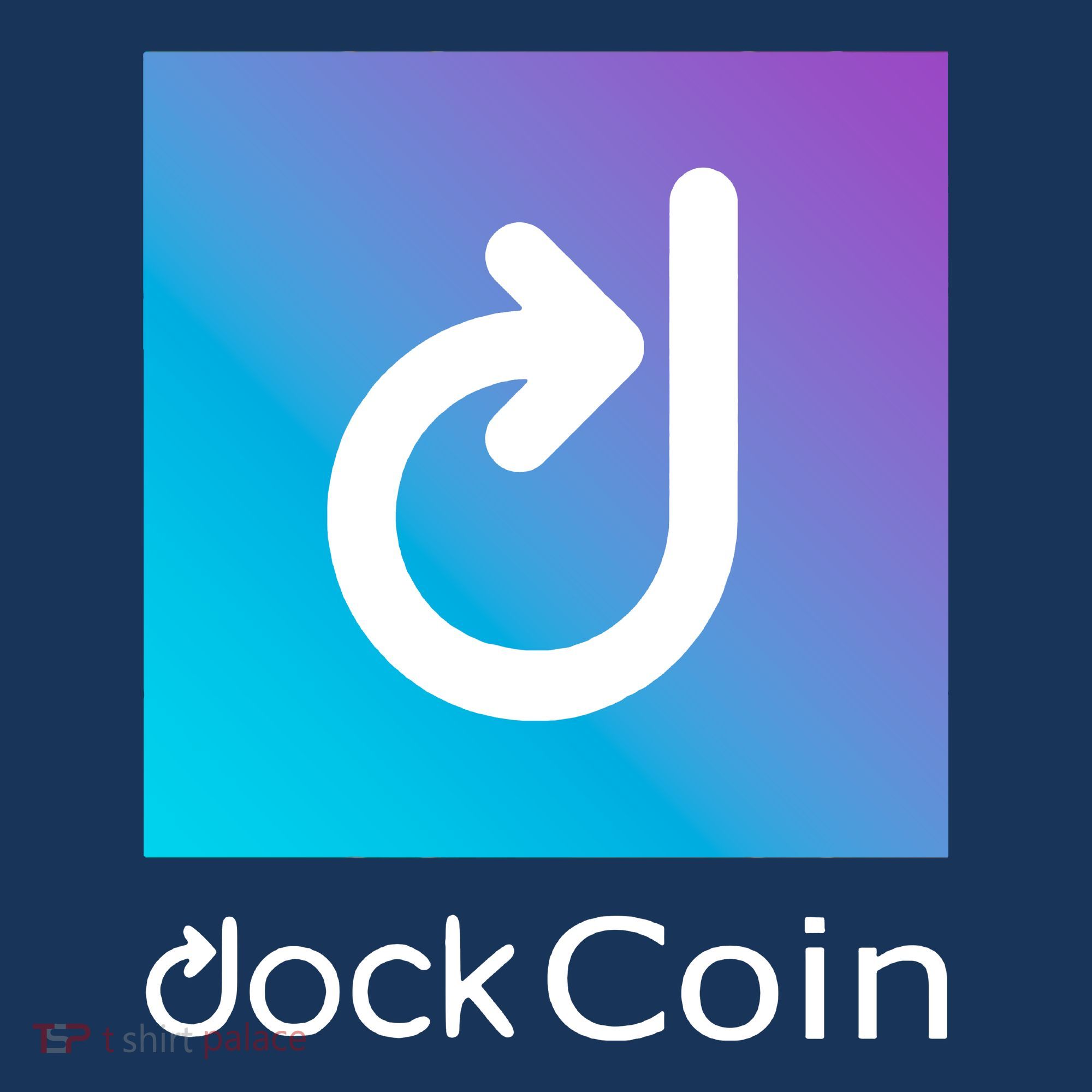 Dock Coin Logo Apron