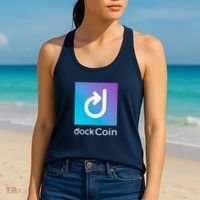 Dock Coin Logo Women's Tank Top thumb 2