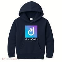 Dock Coin Logo Kids Hoodie thumb 0