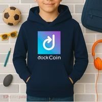 Dock Coin Logo Kids Hoodie thumb 2
