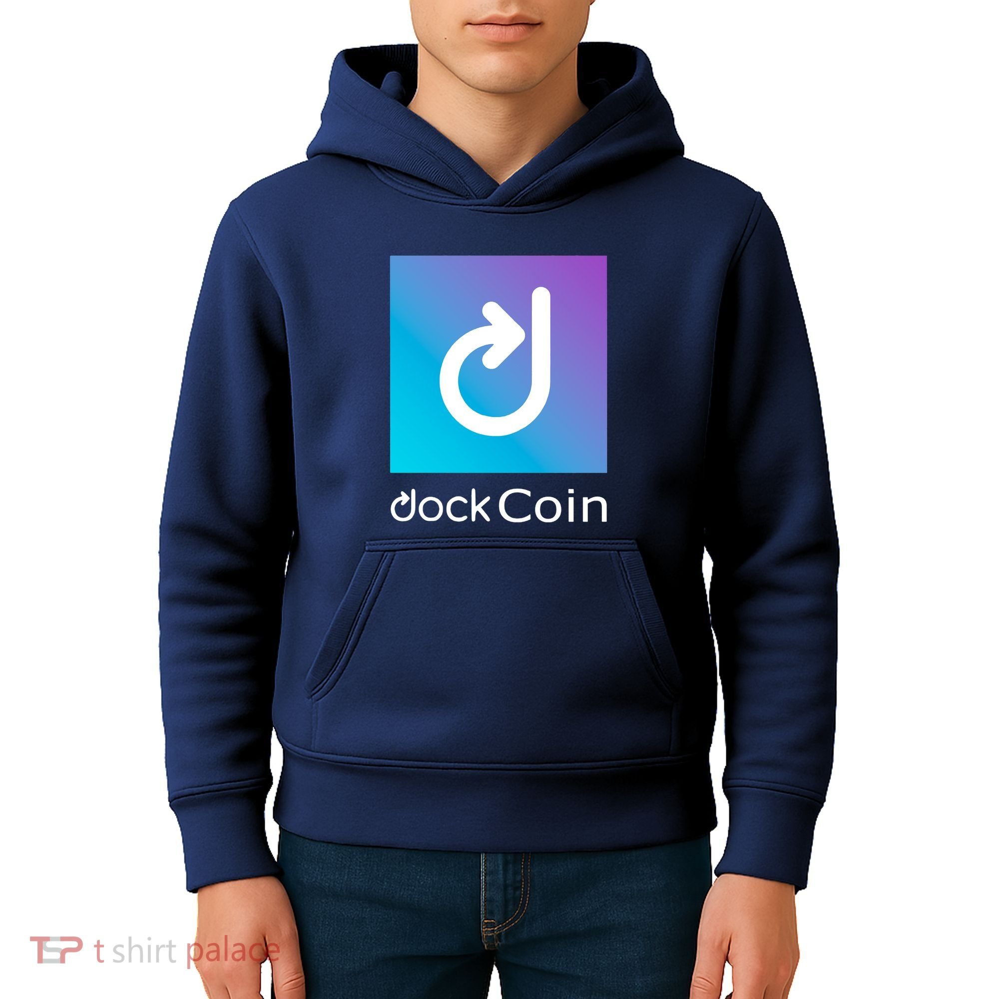 Dock Coin Logo Kids Hoodie
