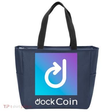 Dock Coin Logo Tote Bag