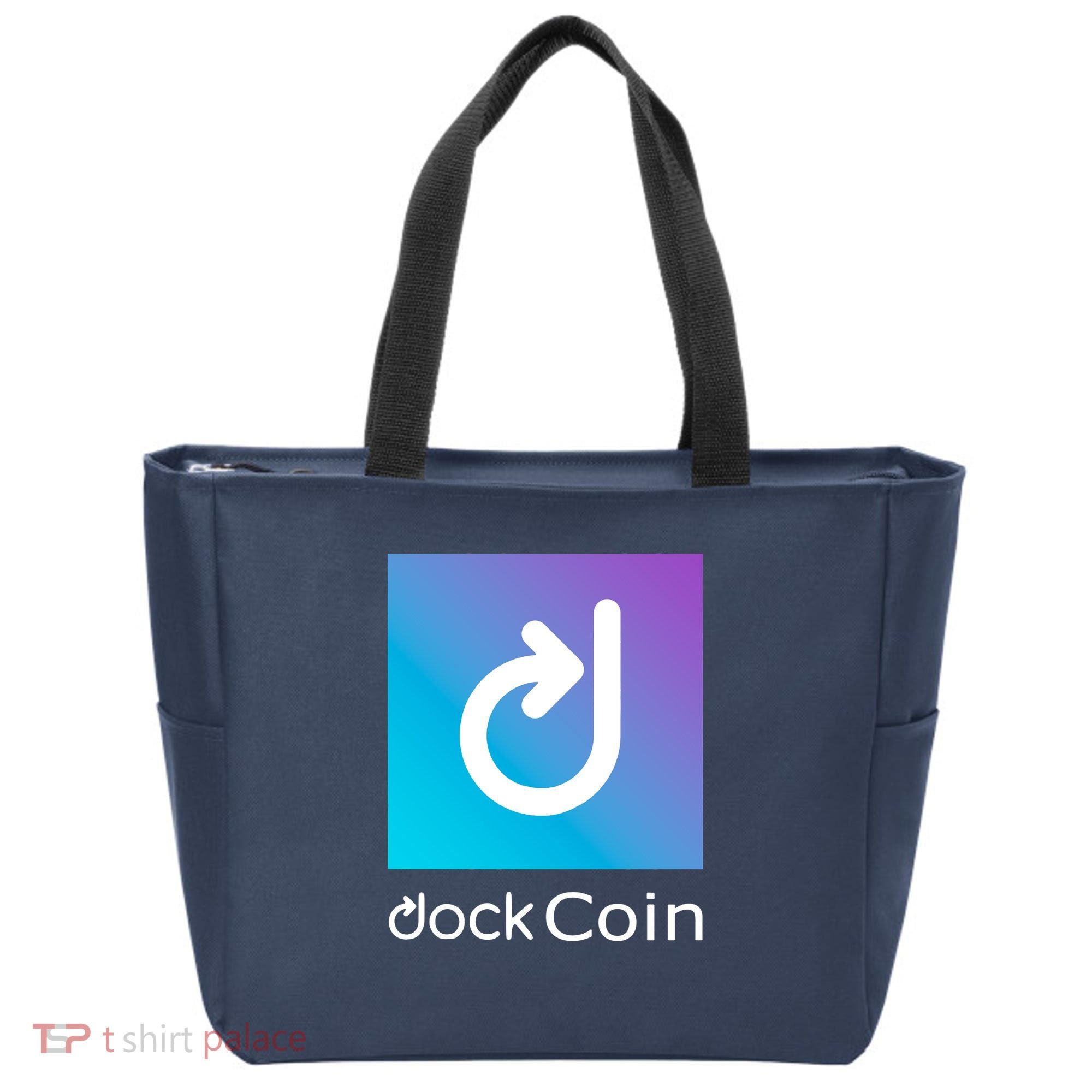 Dock Coin Logo Tote Bag