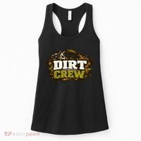 Dirt Crew Lawncare Landscape Business Logo Women's Tank Top thumb 0