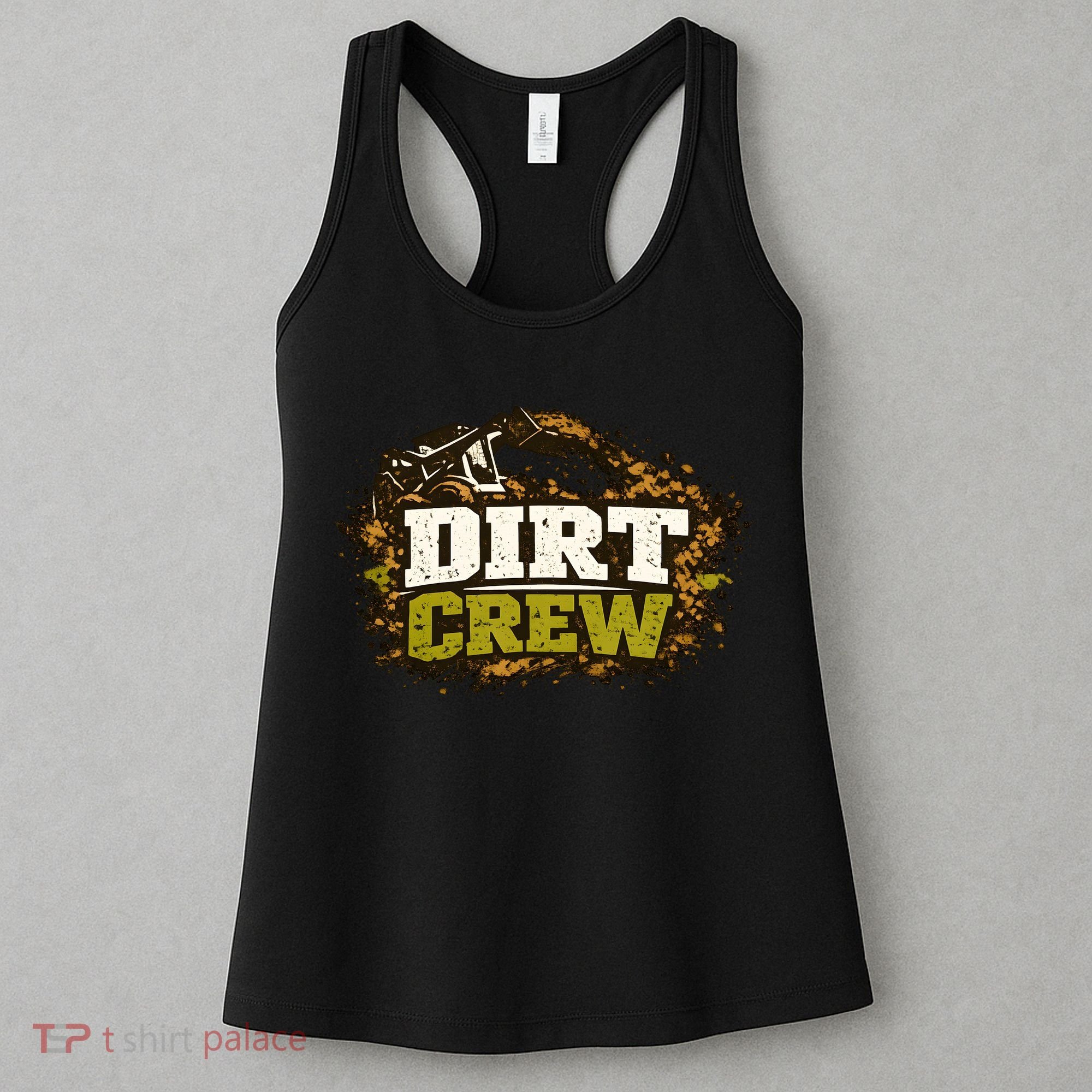 Dirt Crew Lawncare Landscape Business Logo Women's Tank Top