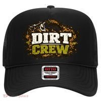 Dirt Crew Lawncare Landscape Business Logo Hat thumb 0