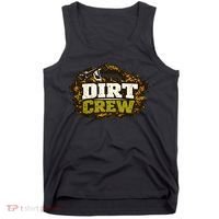Dirt Crew Lawncare Landscape Business Logo Tank Top thumb 0