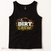 Dirt Crew Lawncare Landscape Business Logo Tank Top thumb 2