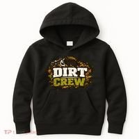 Dirt Crew Lawncare Landscape Business Logo Kids Hoodie thumb 0
