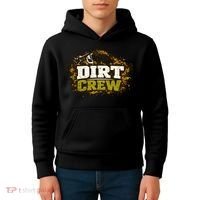 Dirt Crew Lawncare Landscape Business Logo Kids Hoodie thumb 4