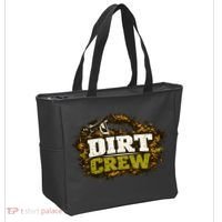 Dirt Crew Lawncare Landscape Business Logo Tote Bag thumb 2