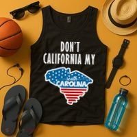 Don't California My South Carolina Tank Top thumb 4