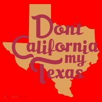 Dont California My Texas Santa Hat thumb 1