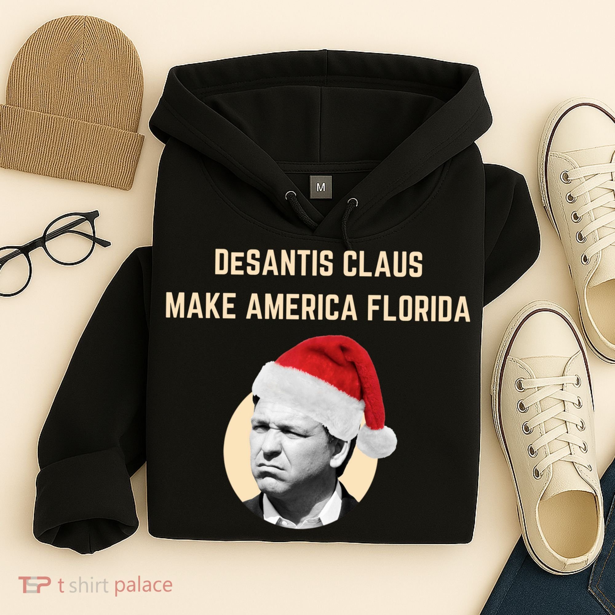 Desantis Claus Make America Florida Christmas Hoodie