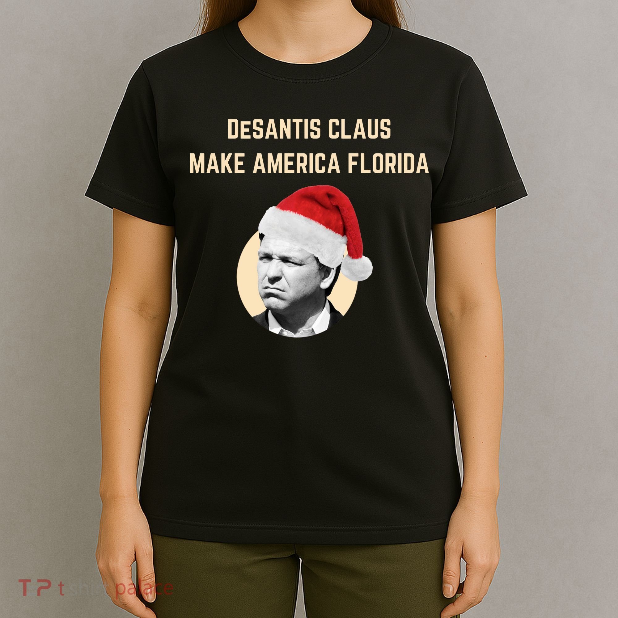 Desantis Claus Make America Florida Christmas T-Shirt