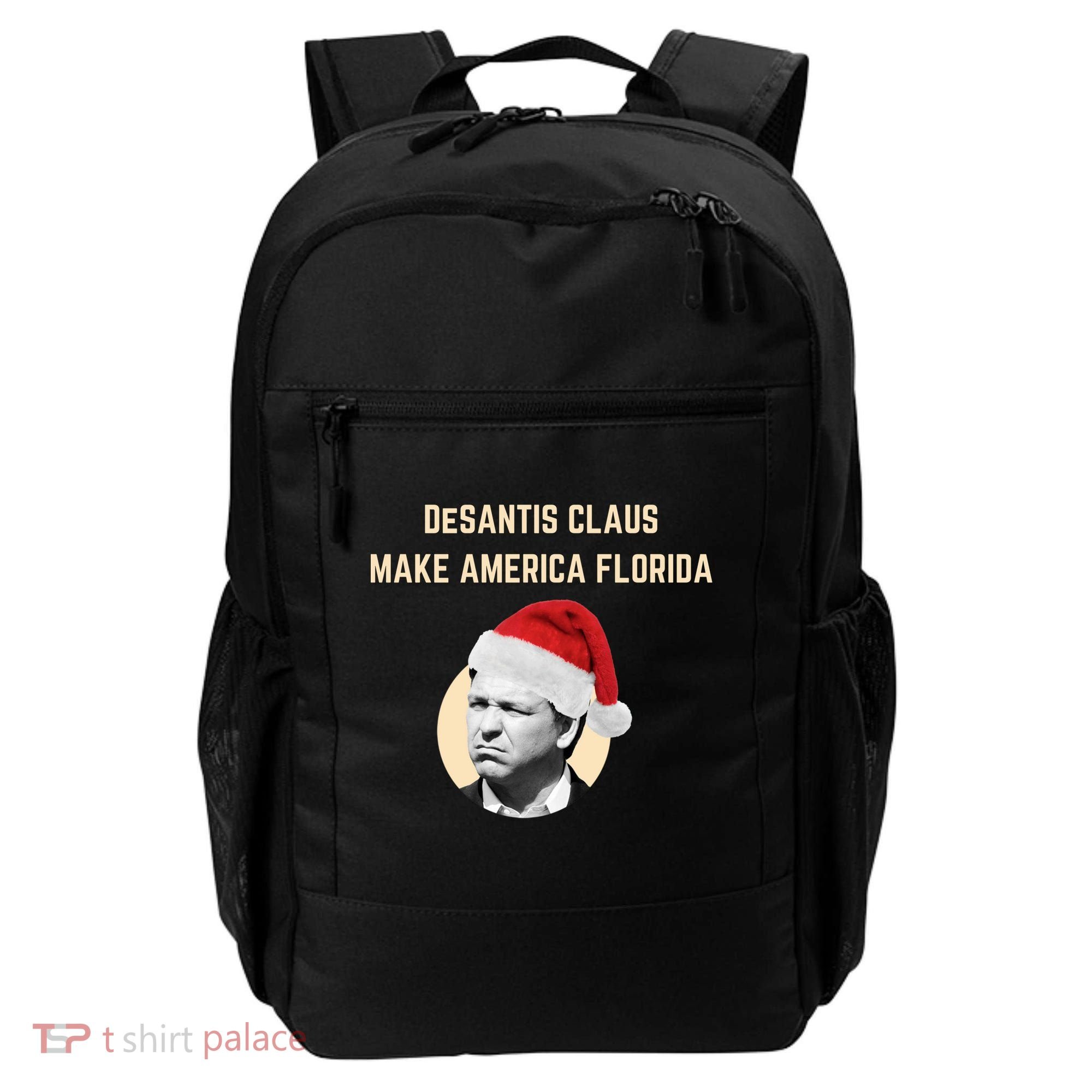 Desantis Claus Make America Florida Christmas Backpack