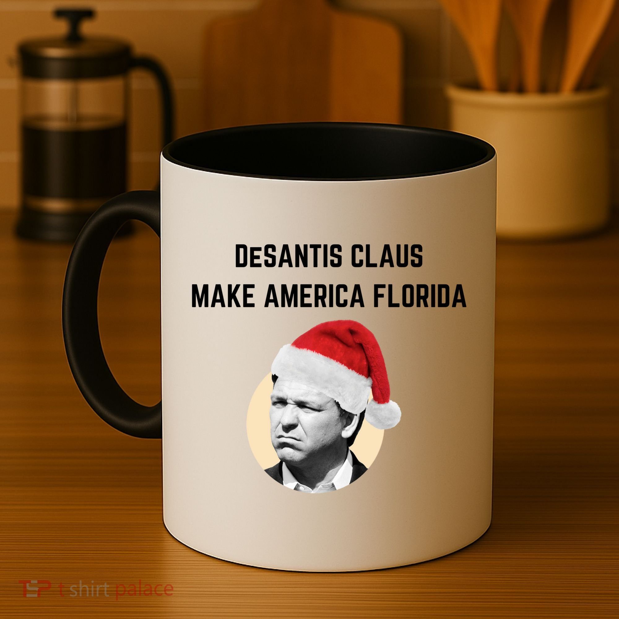 Desantis Claus Make America Florida Christmas Coffee Mug