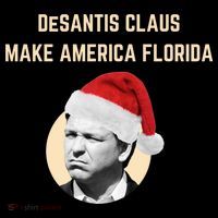 Desantis Claus Make America Florida Christmas Women's Hoodie thumb 2