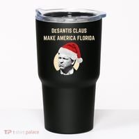 Desantis Claus Make America Florida Christmas Tumbler thumb 0