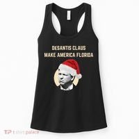 Desantis Claus Make America Florida Christmas Women's Tank Top thumb 0