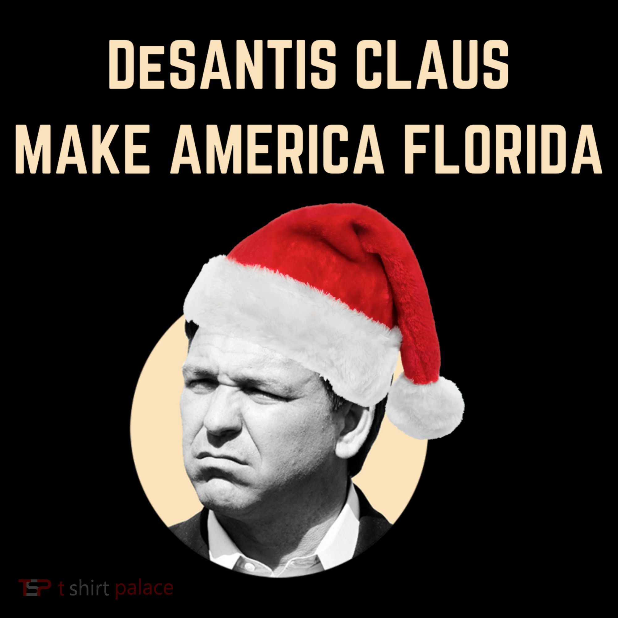 Desantis Claus Make America Florida Christmas Toddler Hoodie