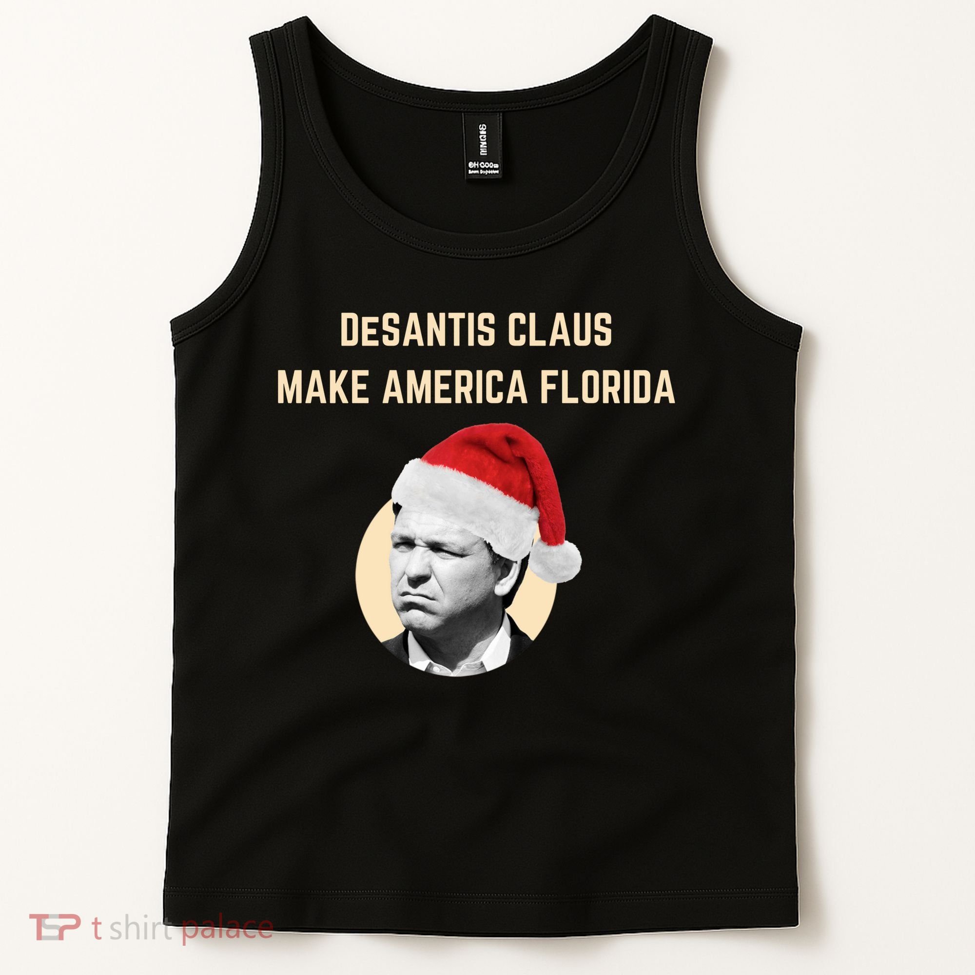 Desantis Claus Make America Florida Christmas Tank Top