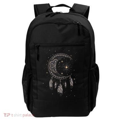 Dream Catcher Moon & Stars Boho Graphic Backpack