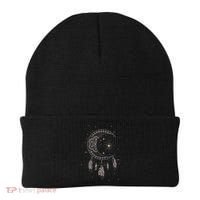Dream Catcher Moon & Stars Boho Graphic Beanie thumb 0