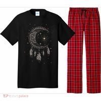Dream Catcher Moon & Stars Boho Graphic Pajama Set thumb 0