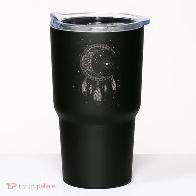 Dream Catcher Moon & Stars Boho Graphic Tumbler