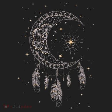 Dream Catcher Moon & Stars Boho Graphic Tumbler