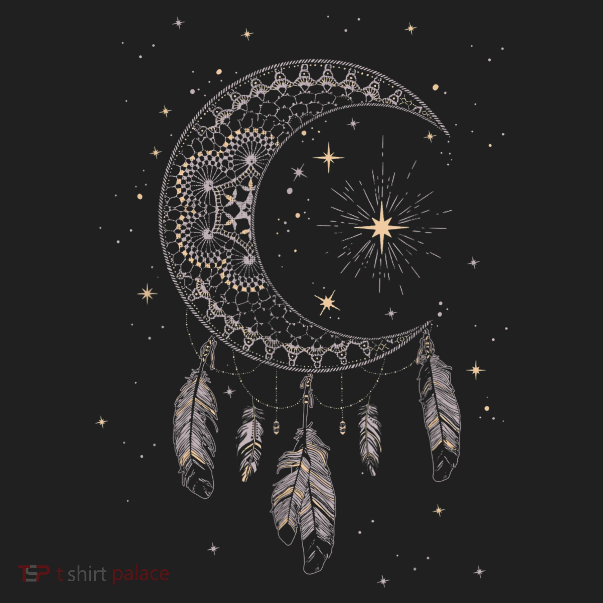 Dream Catcher Moon & Stars Boho Graphic Tumbler