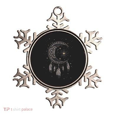 Dream Catcher Moon & Stars Boho Graphic Ornament