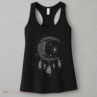 Dream Catcher Moon & Stars Boho Graphic Women's Tank Top thumb 3
