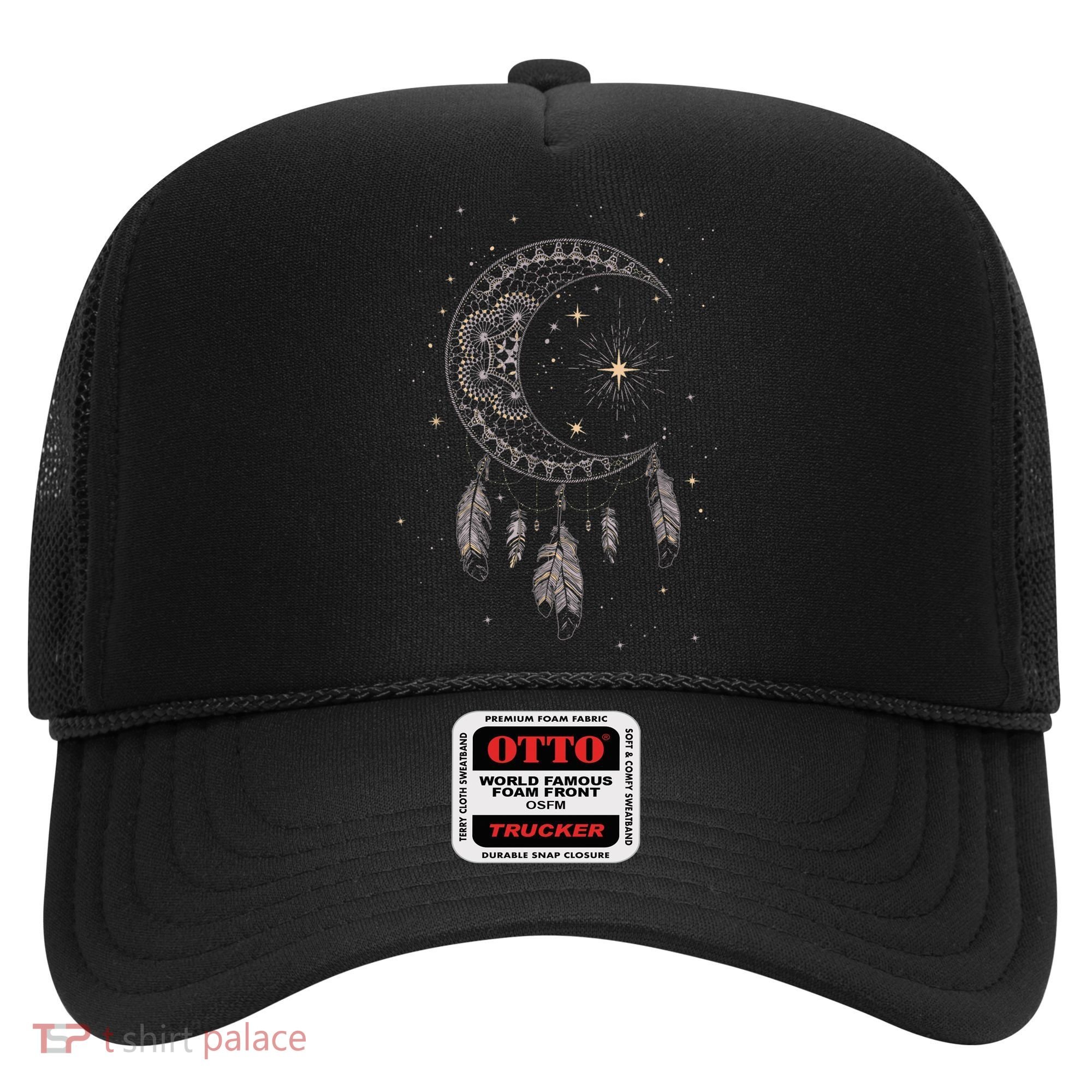 Dream Catcher Moon & Stars Boho Graphic Hat