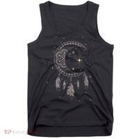 Dream Catcher Moon & Stars Boho Graphic Tank Top thumb 0