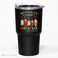 Delivering Cutest Miracles Labor & Delivery Nurse Christmas Tumbler thumb 0