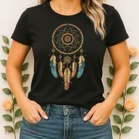 Dream Catcher Native American Tribal Women's T-Shirt thumb 2