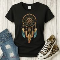Dream Catcher Native American Tribal Women's T-Shirt thumb 3