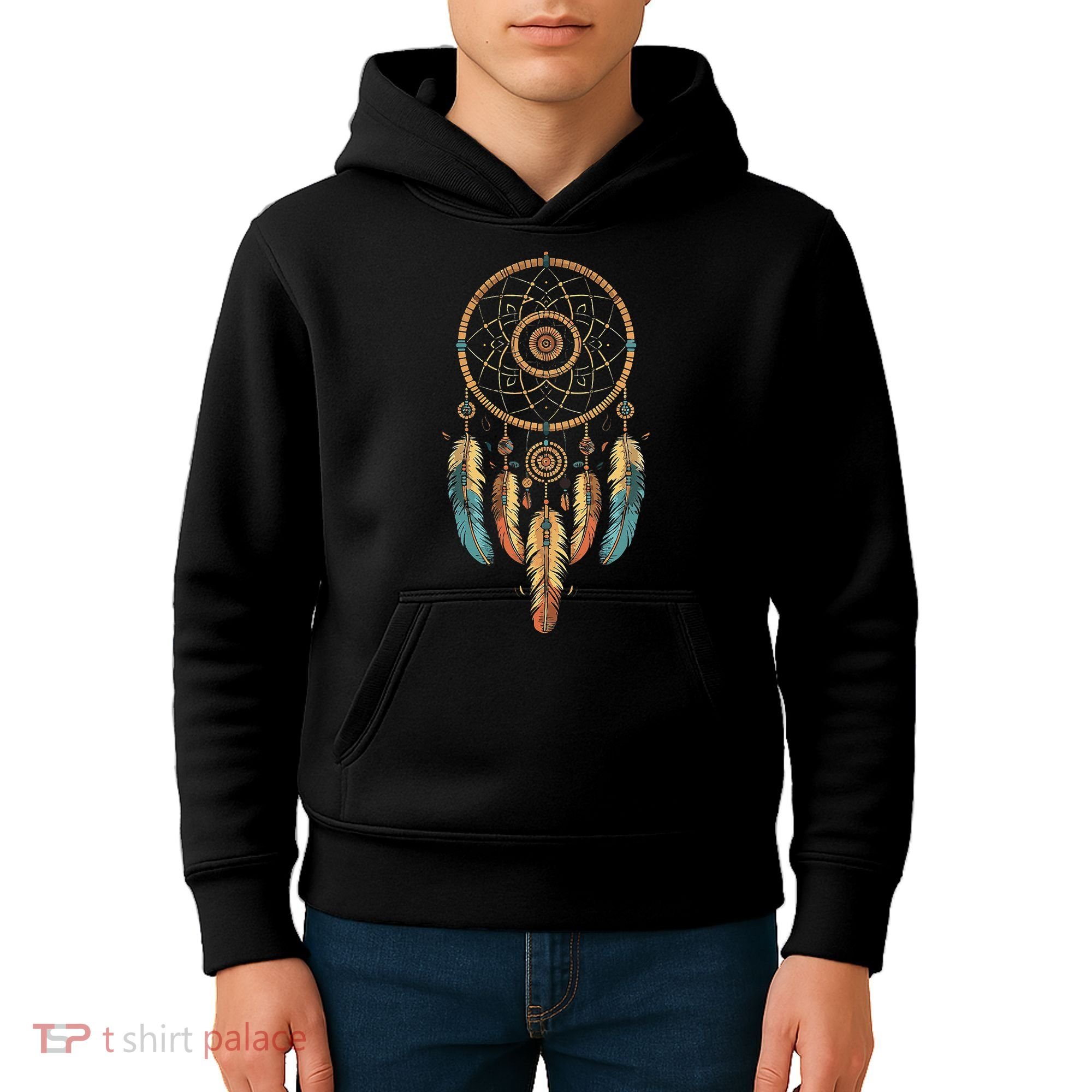 Dream Catcher Native American Tribal Kids Hoodie