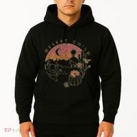 Desert Child Night Landscape Outline Hoodie thumb 2