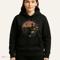 Desert Child Night Landscape Outline Hoodie thumb 5