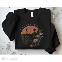 Desert Child Night Landscape Outline Sweatshirt thumb 2