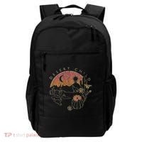 Desert Child Night Landscape Outline Backpack thumb 0